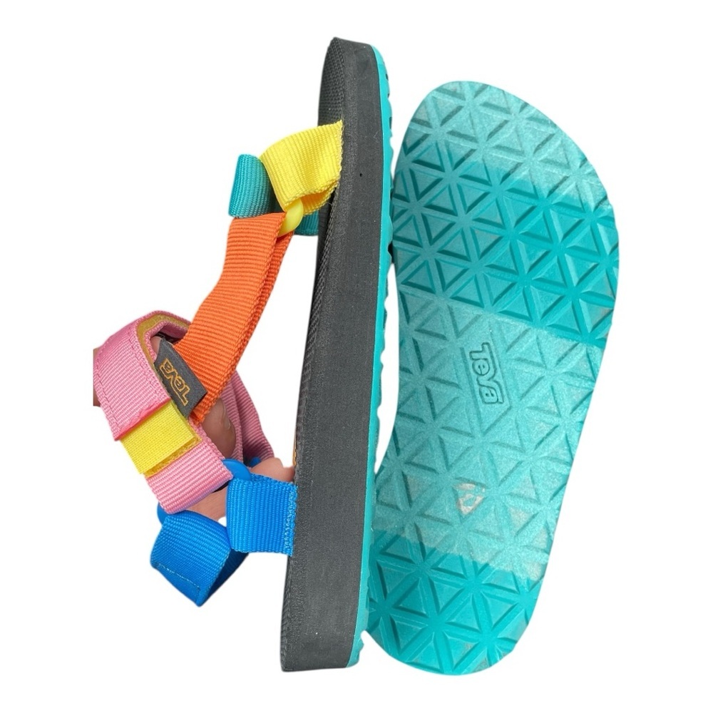 Teva Youth Multicolor Kids Sandals size 3 color: 90’s mult - Picture 8 of 9